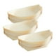 thumbnail image 3 of Bandejas Desechables Para Servir Barcos De Madera, Contenedor De Comida Para Bodas, Multiusos, 25cm X 11,5 Cm, 50 Uds., 3 of 5