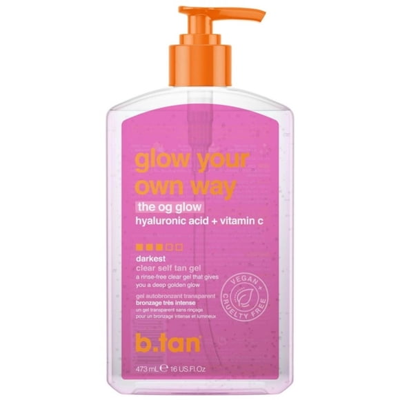 Gel autobronceante B.tan Glow Your Own Way - The Og glow, 473 ml