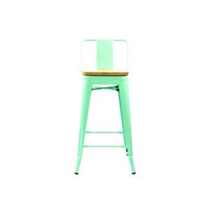 Moad - Taburete Tolix Menta Wood 66Cm
