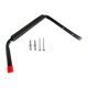thumbnail image 5 of Estante De Almacenamiento Para Kayak, Organizador De Hardware, Ganchos Para Garaje, Para El Hogar, Tabla De Surf, Interior, Color Rojo, 5 of 5