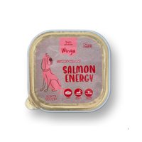 Paté Winga Salmon Energy Para Perros 300 Grs.