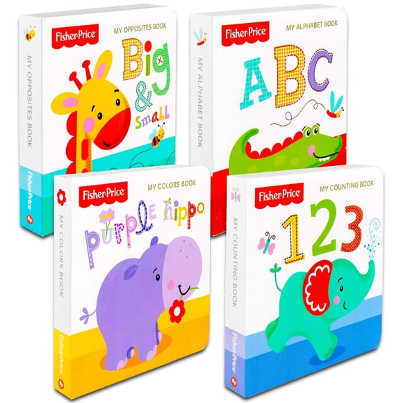 Set de libros Fisher-Price My First Books ABC Colors Numbers