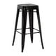 thumbnail image 1 of Taburete Tolix Negro de 77cm| Diseño Moderno | Apilable negro, 1 of 6
