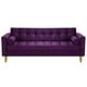 thumbnail image 1 of Sofa Retro 3cg Felpa 01 Morado, 1 of 6