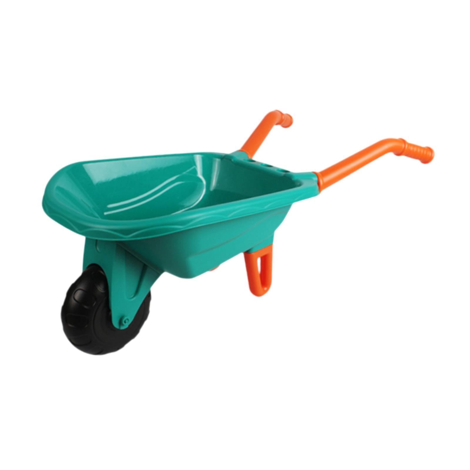 Magideal - Juguete De Playa, Carrito De Jardinería Para Niños, Juego De Simulación, Carrito De Arena Para Excavar Arena, Arenero Para Exteriores Para Niñas Y Niños. Verde