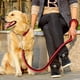 thumbnail image 2 of Correa Trenzada Para Perros Grandes + Collar De Ahorque XL Negro/Rojo, 2 of 3