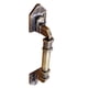 thumbnail image 4 of Estilo antiguo manija de la puerta del armario manija tirar perillas con tornillos de bronce, 4 of 5