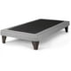 thumbnail image 1 of Base De Cama Europea 1 Plaza Tela Gris Claro, 1 of 2