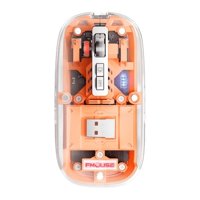 Genérico - Ratón Inalámbrico Transparente Bluetooth Recargable Rondon