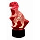 thumbnail image 2 of Lampara Ilusion 3d Dino T rex De 7 Colores Base Touch, 2 of 6