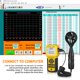 thumbnail image 2 of Anemómetro BTMETER HVAC con Exportación de Datos USB, 2 of 8