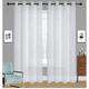 thumbnail image 3 of Cortina Belug Velo Liso Con Argolla 140x220 Cm 2 Paño - Blanco, 3 of 5