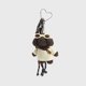 thumbnail image 2 of Llavero Charm Peluche Oso Panda Para Bolsos, Mochila Llaves negro Talla Única, 2 of 4