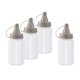 thumbnail image 3 of 4 Botellas Peque?as Para Apretar, Contenedor Portátil De Almacenamiento De Alimentos, Botellas Para Condimentos, Botella Gris, 3 of 5