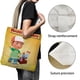 thumbnail image 3 of Handy Manny Bolso de tela con estampado de lienzo para mujer, bolsa de compras reutilizable y estética, con cremallera interior, regalo para mujer,38*45cm., 3 of 6