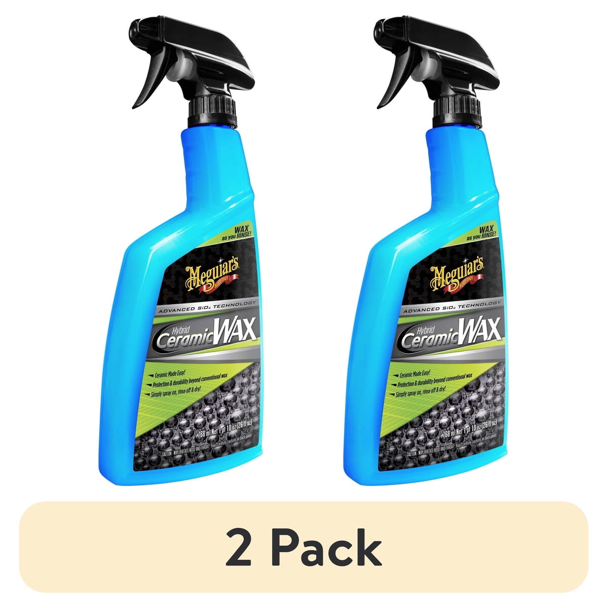 Meguiar's - Cera Meguiars Hybrid Ceramic 26oz Pack 2 Sio2 Spray