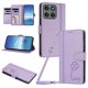 thumbnail image 1 of Funda Cartera Trébol para Motorola Edge 60 Pro con Ranuras Tarjetas y Carga Inalámbrica Morado claro, 1 of 6