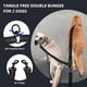 thumbnail image 4 of Correa manos libres doble reflectante con bungee Uppetly para perros, 4 of 7