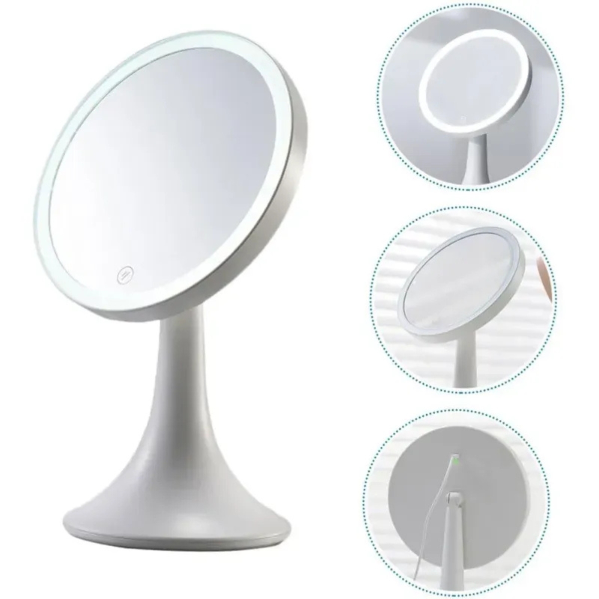 Movi - Espejo De Maquillaje Luz Led