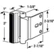 thumbnail image 3 of Cerradura de refuerzo de puerta Prime-Line U 11126 Aluminio Bronce, 3 of 6