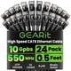 thumbnail image 1 of Cable Ethernet GearIt Cat 6 de 0,5 pies, 24 unidades, 10 Gbps, RJ45, negro, 1 of 8