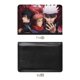 thumbnail image 3 of Jujutsu Kaisen Porta Pasaporte y Cartera de Viaje Premium de Cuero PU, Funda de Pasaporte Bloqueo RFID con Ranuras para Tarjetas de Crédito, Estuche para Libro de Pasaporte para Familia 10cm × 15cm, 3 of 6