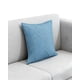 thumbnail image 4 of Set De 4 Fundas De Cojin Serie Hojas 45x45 Cm Celeste, 4 of 4