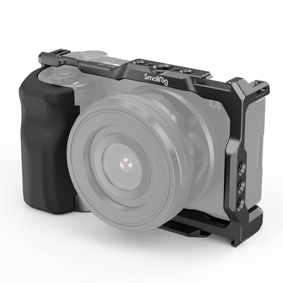 Jaula SMALLRIG ZV-E10 con mango de silicona para Sony ZV-E10