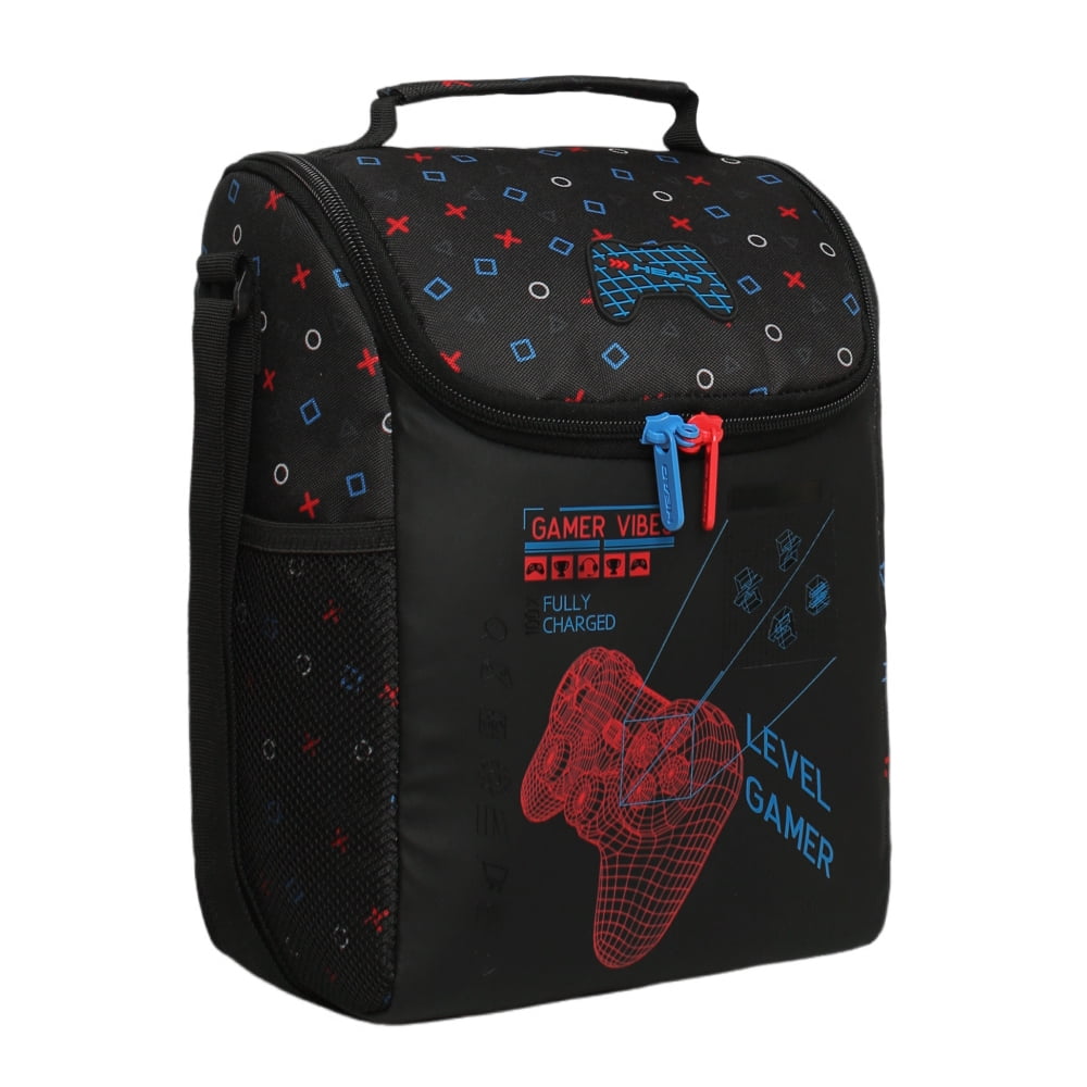 Lonchera Infantil Niño Fresh Gamer Negro Head