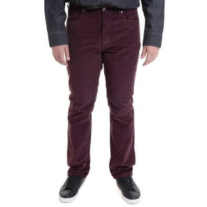 Truval - Pantalon 5 Bolsillos Spandex Burdeo