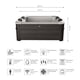 thumbnail image 3 of Hot Tub Tribeca Frame Wifi Para 6 Personas, 3 of 11