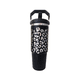 thumbnail image 1 of Vaso Térmico Negro 900ml Grabado Láser Animal Print | Acero Inoxidable, 1 of 2