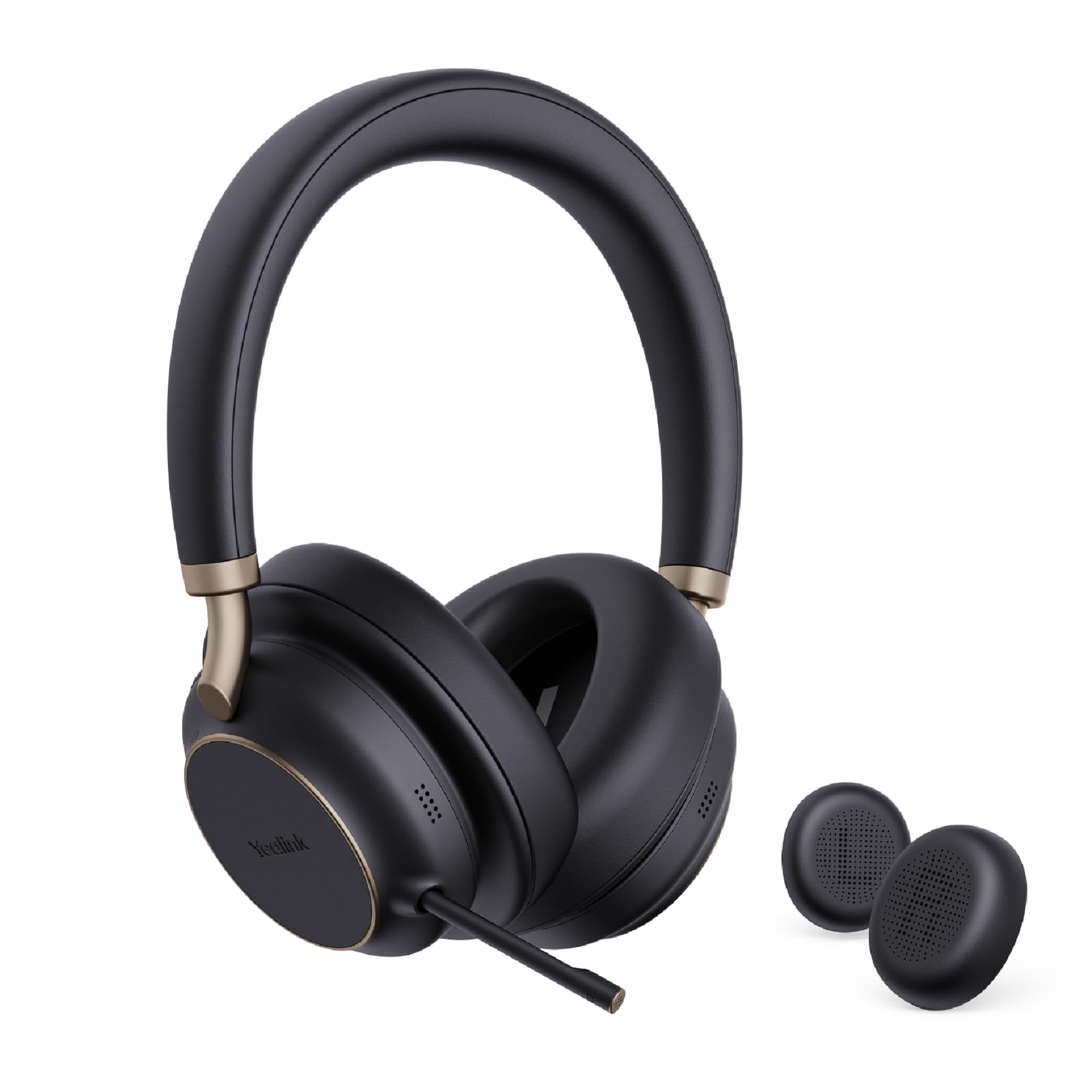 Auriculares Bluetooth Yealink Bh76 Plus Inalámbricos Con Micrófono Para Pc Mac
