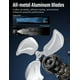 thumbnail image 2 of Ventilador de piso Simple Deluxe, 20 pulgadas, 3 velocidades, alta velocidad, negro, 2 of 3