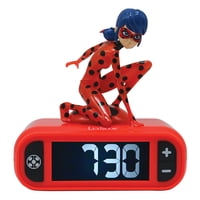 Despertador Lexibook Miraculous Digital Con Luz Nocturna Ladybug