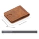 thumbnail image 2 of Billetera Cuero Genuino Minimalista Moderna Estilo Masculino, 2 of 3