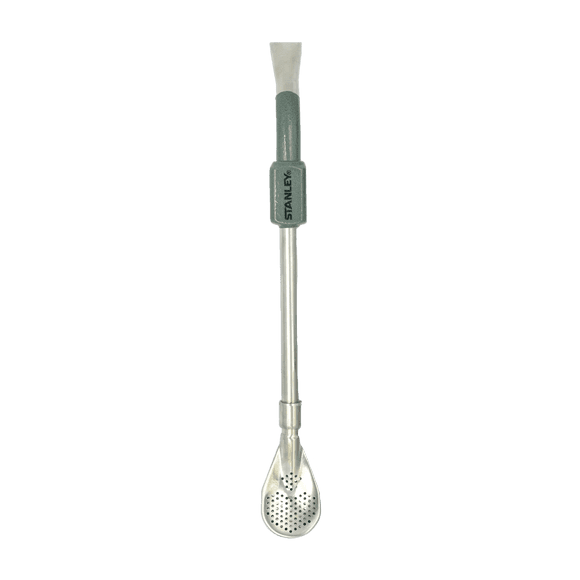 Bombilla Para Mate De Cuchara Verde