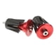 thumbnail image 1 of Tapas De Aluminio Para Manillar, Tapones Manubrio Bicicleta rojo, 1 of 5