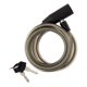 thumbnail image 1 of Candado Cable Concord 8mm Bicicleta 4ft 2 Llaves, 1 of 3