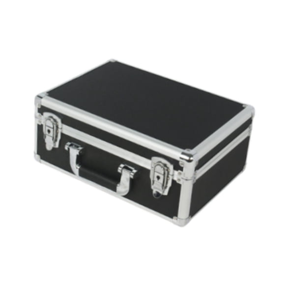 Aleación De Aluminio Caja De Herramientas De Cartera De Transporte Para Equipos Cámara De Drones 42x29x15 Cm
