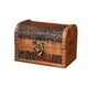 thumbnail image 3 of Caja De Baratijas Con Bisagras, Cofre Del Tesoro, Caja De Pendientes, Joyero De Madera, Organizador Amarillo, 3 of 5
