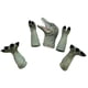thumbnail image 4 of 5 Piezas Dinosaurio Marionetas De Dedo Juguetes Muñecas De Dedo Para Niños Niños Hadrosaurio, 4 of 5