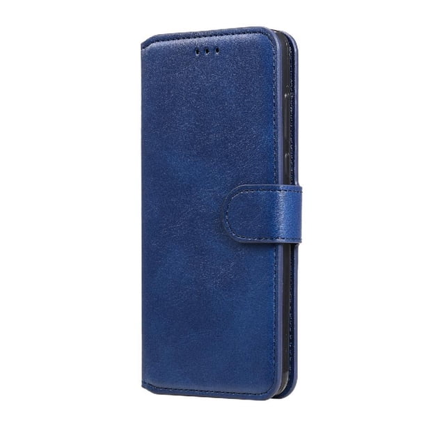 Funda Billetera para Xiaomi Poco M4 Pro 5G con Porta Tarjetas y Soporte Ajustable Azul