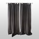 thumbnail image 1 of Cortinas Sala De Estar 2 Paños 140x230 Cm. Tipo Lino Gris Oscuro, 1 of 3