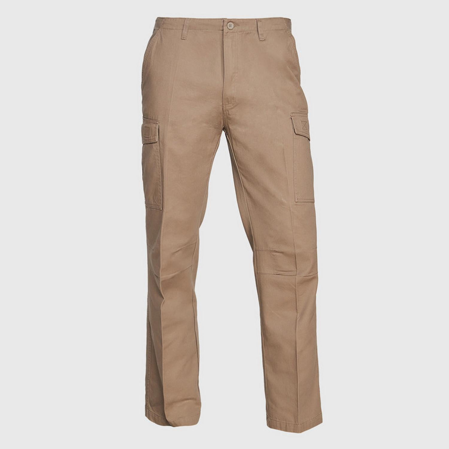 Jayson - Pantalón Cargo Gabardina Hombre Beige 56