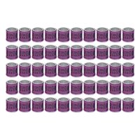 Magideal - 50 Uds 2024 Anillos Para Patas De Palomas De Carreras, Bandas Para Pies De Palomas Y Pájaros Para Loros, Pinzones, Pollos, Aves De Corral Pequeñas, To , Violeta