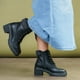 thumbnail image 2 of Botín Mujer Negro Willow Thunder Blue, 2 of 6