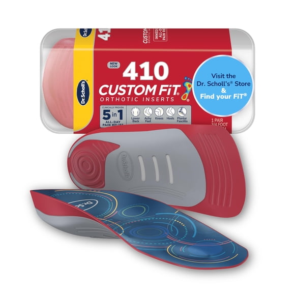 Insertos Orthotics Dr. Scholl's Custom Fit CF 410 de longitud 3/4