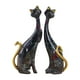 thumbnail image 1 of Escultura Pareja de Gatos Resina, 1 of 3