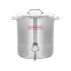 thumbnail image 1 of Olla Home Brew Kettle de acero inoxidable Concord de 40 litros, 1 of 7